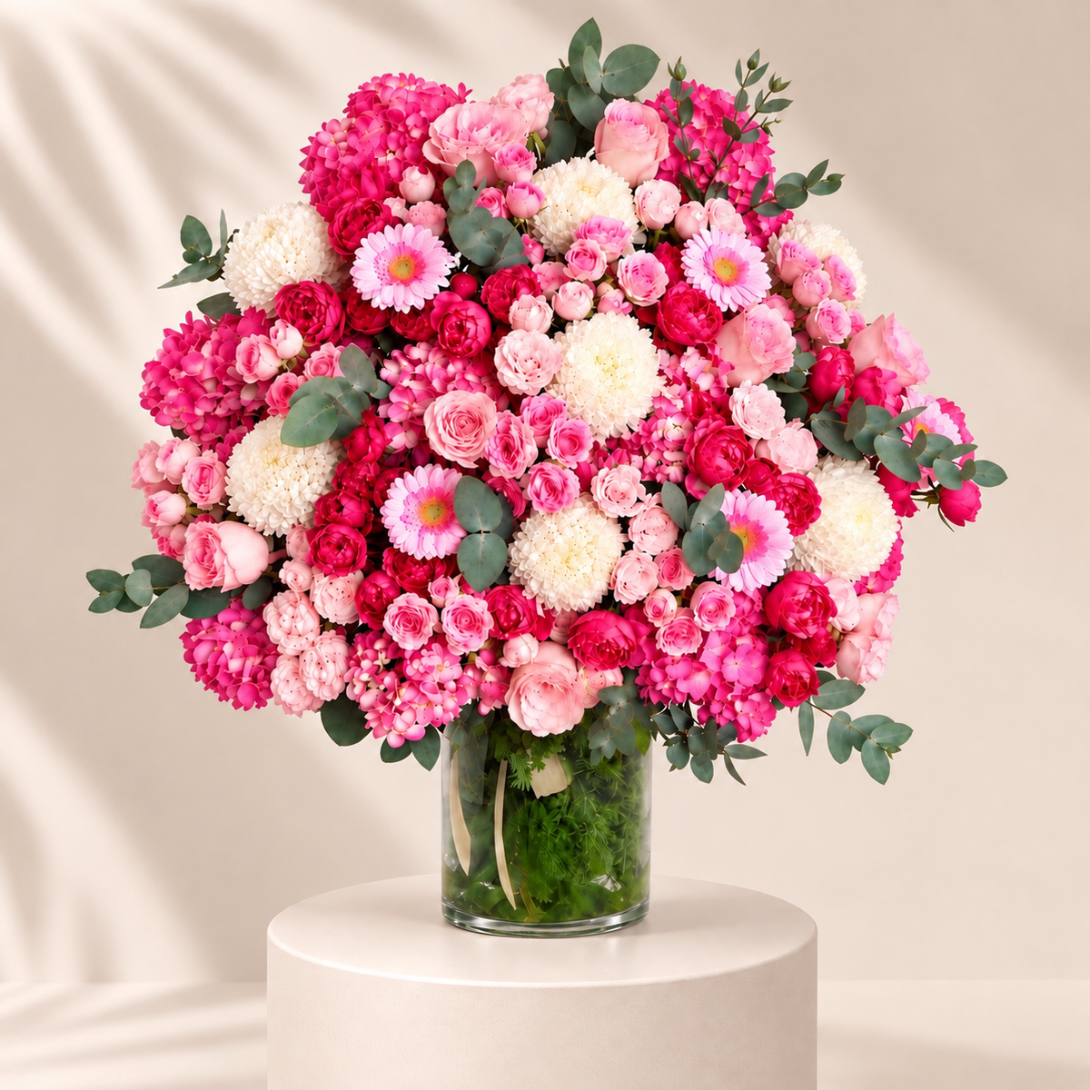 Pink Blooms Vase Main image