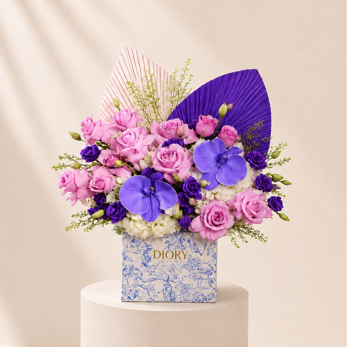Purple Orchid Box Diory Main image