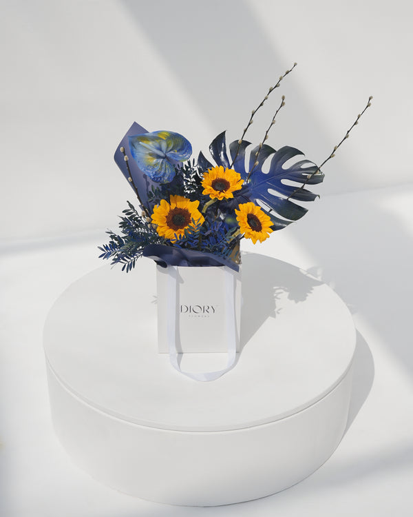 Galaxy Flower arrangement