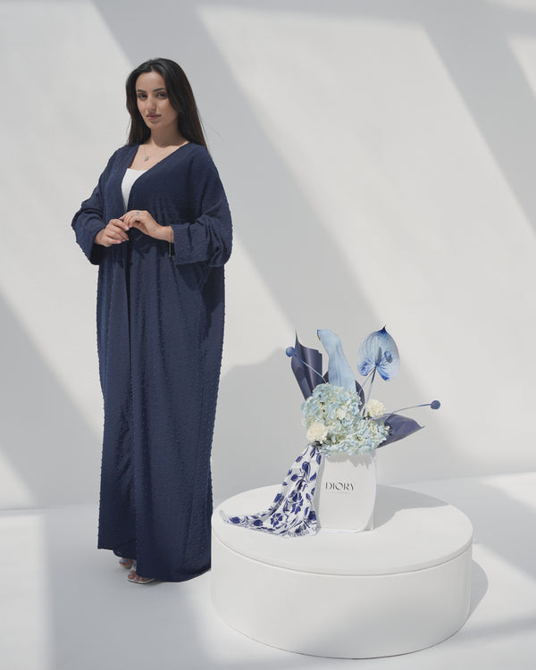 Abaya and Flower Bundle 2